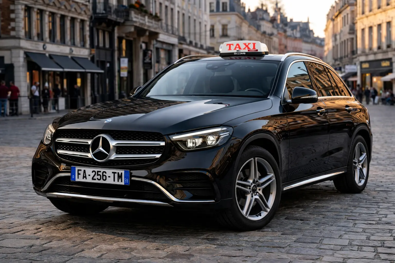Taxi Lille — Mercedes GLC, SUV premium ASM Taxis